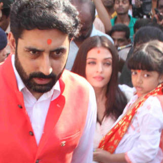 Abhishek Bachchan, Aishwarya Rai Bachchan visit Siddhivinayak temple on their wedding anniversary