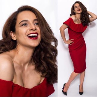 Kangana ranaut discount moschino red dress