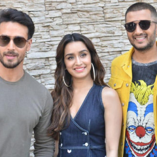 Tiger Shroff, Shraddha Kapoor and Riteish Deshmukh snapped promoting their film Baaghi 3 at Sun N Sand in Juhu
