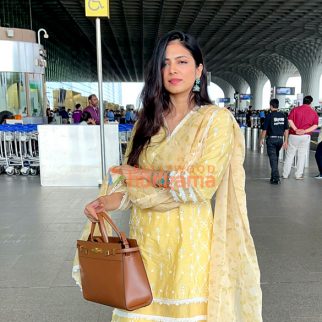 Photos Shruti Haasan, Akshara Haasan, Malavika Mohanan and others snapped at the airport (2)