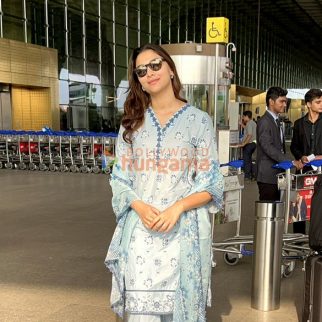 Photos Aishwarya Rai Bachchan, Saiee Manjrekar and others snapped at the airport (2)