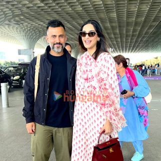 Photos Aishwarya Rai Bachchan, Saiee Manjrekar and others snapped at the airport (7)