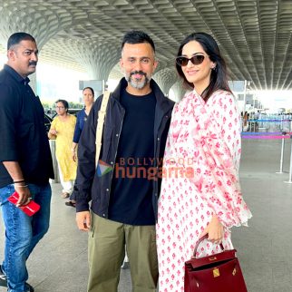 Photos Aishwarya Rai Bachchan, Saiee Manjrekar and others snapped at the airport (8)
