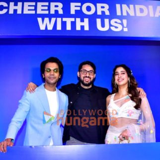 Photos Rajkummar Rao, Janhvi Kapoor and others snapped at Mr. And Mrs. Mahi song launch (1)