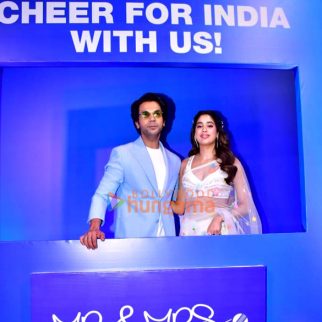 Photos Rajkummar Rao, Janhvi Kapoor and others snapped at Mr. And Mrs. Mahi song launch (2)