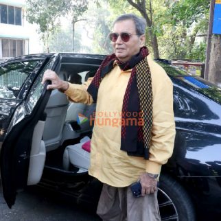 Photos: Maharashtra Assembly Elections 2024: Subhash Ghai and wife Mukta Ghai cast their votes in Mumbai