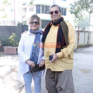 Photos: Maharashtra Assembly Elections 2024: Subhash Ghai and wife Mukta Ghai cast their votes in Mumbai