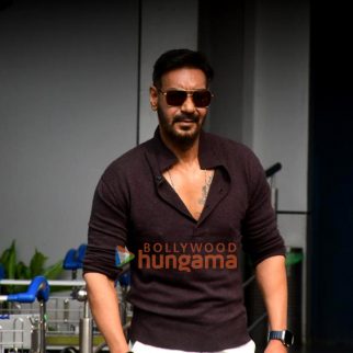 Photos Ajay Devgn, Aaman Devgan, Rasha Thadani and others snapped at Kalina airport (5)