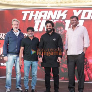 Photos Allu Arjun and others grace Pushpa 2 The Rule thank you India press meet in Delhi (1) 1896732