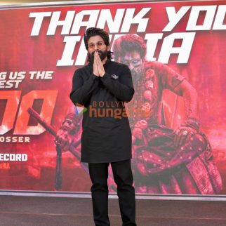 Photos Allu Arjun and others grace Pushpa 2 The Rule thank you India press meet in Delhi (7)