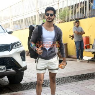 Photos Ishaan Khatter spotted outside a gym (2)