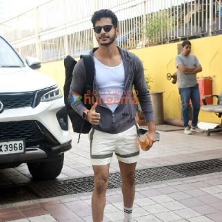 Photos Ishaan Khatter spotted outside a gym (5)