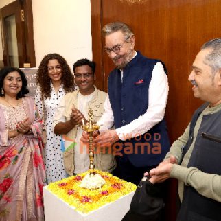 Photos Kabir Bedi, Parveen Dusanj and others snapped at the inauguration of Dilip Mali’s art show Whispers of Nature (1)