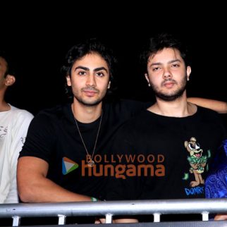 Photos Parineeti Chopra, Arhaan Khan, Nirvaan Khan and others snapped at Karan Aujla's concert (2)