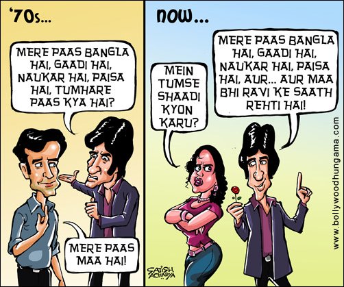 Bollywood Toons: Mere Paas Maa Nahi Hai - Bollywood Hungama