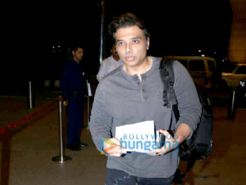 Uday Chopra and Nargis Fakhri snapped at the airport