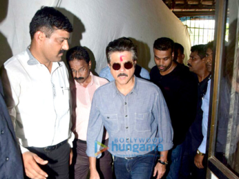 Anil Kapoor promotes Swacch Bharat initiative in Chembur, Mumbai
