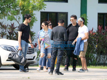 Alia Bhatt, Deepika Padukone and Sidharth Malhotra snapped at Shah Rukh Khan's birthday party in Alibaug