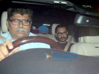 Aamir Khan and Kiran Rao visit Sridevi's residence to pay last respects