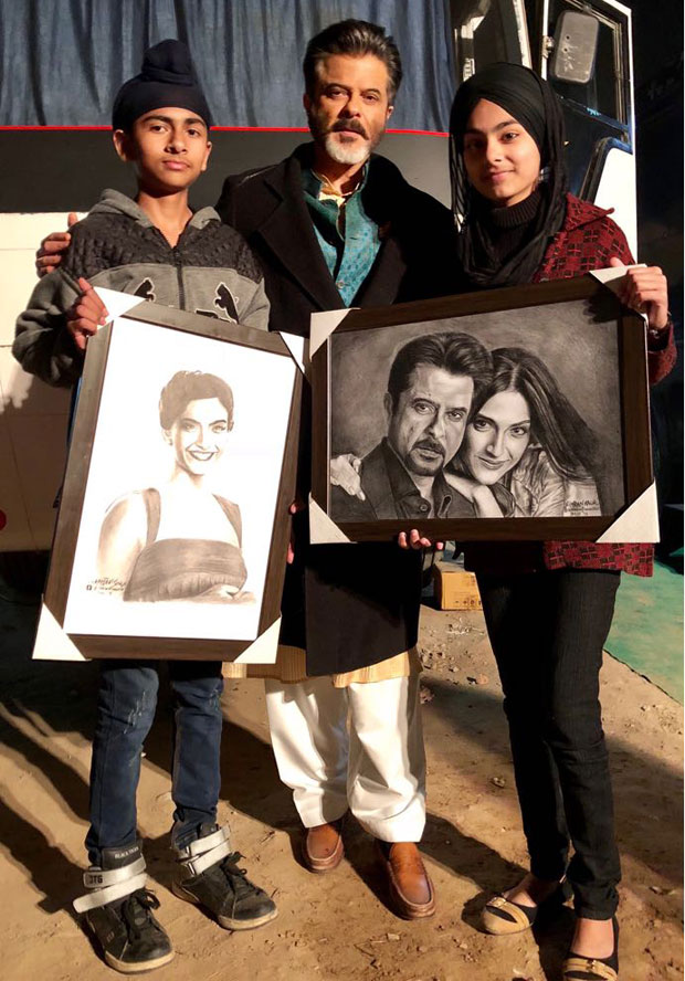 Anil Kapoor receives a surprise on the sets of Ek Ladki Ko Dekha Toh Aisa Laga