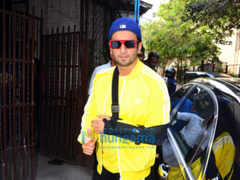 Ranveer Singh spotted at Purple Haze Studios in Bandra