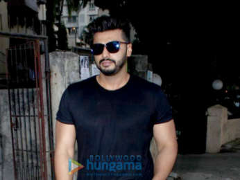 Arjun Kapoor spotted at Shoojit Sircar's office in Juhu