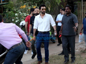 Ranbir Kapoor, Arjun Kapoor and Bunty Walia spotted in Andheri