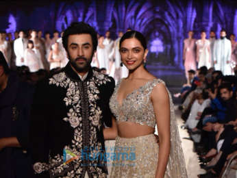 Ranbir Kapoor and Deepika Padukone turn show stoppers at Mijwan fashion show