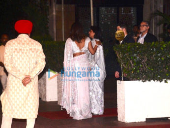 Priyanka Chopra, Nick Jonas and Madhu Chopra snapped for dinner in Taj Colaba