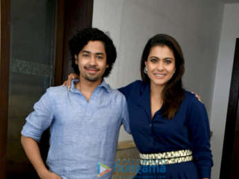 Kajol and Riddhi Sen snapped promoting the film Helicopter Eela