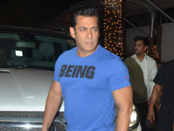 SPOTTED: Superstar Salman Khan at Shilpa Shetty's GRAND DIWALI BASH