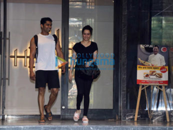 Shraddha Kapoor spotted at the gym in Juhu