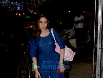Sara Ali Khan snapped in Bandra
