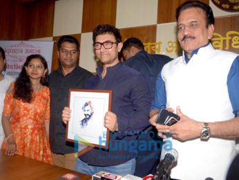 Aamir Khan snapped at Child Obesity awareness event