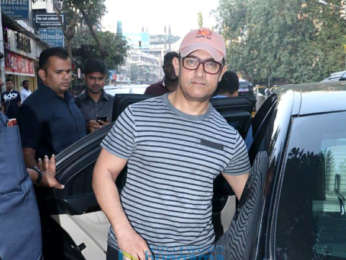 Aamir Khan snapped in Bandra