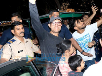 Aamir Khan spotted in Bandra