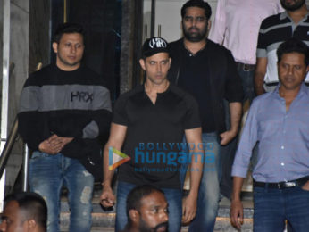 Hrithik Roshan spotted at gym in Juhu