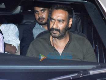 Ajay Devgn and Indra Kumar grace the special screening of Total Dhamaal'