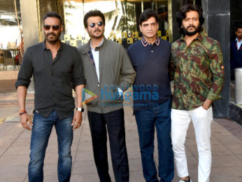 Cast of Total Dhamaal snapped during promotional interviews