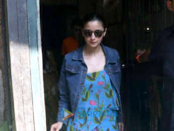 Alia Bhatt spotted at Pali Village Cafe in Bandra