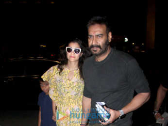 Kajol, Ajay Devgn, Sara Ali Khan and others snapped at the airport