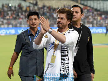 Shah Rukh Khan snapped at Eden Gardens during Kolkata Knight Riders match at IPL 2019