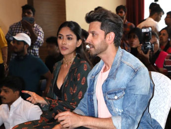 Hrithik Roshan and Mrunal Thakur meets NGO Kids to promote Super 30 - Part 1