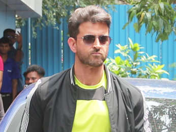 Hrithik Roshan spotted during launch of HRX Cult Fitness