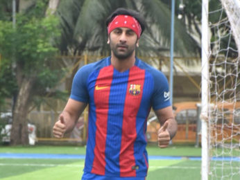 Ranbir Kapoor snapped at All Stars football match