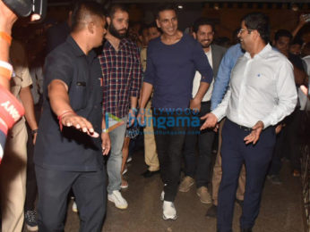 Photos: Akshay Kumar hosts a special screening of Mission Mangal