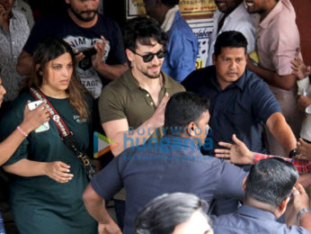 Photos: Tiger Shroff spotted promoting ‘War’ at Gaiety Galaxy