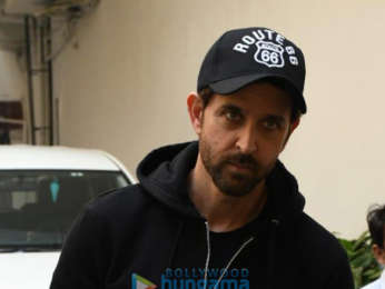 Photos: Hrithik Roshan snapped at Old Dharma office