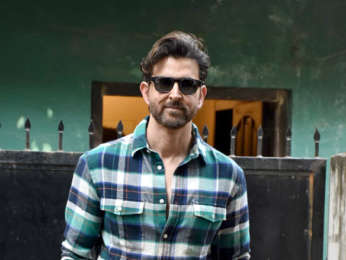 Photos: Hrithik Roshan spotted at a shoot in Versova