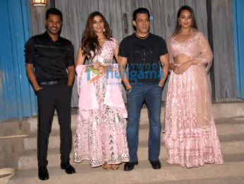 Photos: Salman Khan, Sonakshi Sinha, Saiee Manjrekar and Prabhu Dheva spotted on the sets of Bigg Boss